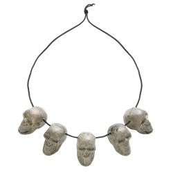 Halloween náhrdelník s lebkou